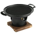 thumbnail image 1 of Mini Barbacoa Sin Humo Grilla para Asado Herramientas Carne Japonesa One Person Horno BBQ Estufa Alcohol Barbacovia Antigitación Desmontable Antig en, 1 of 9