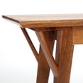 thumbnail image 4 of Finch Stratford Mid Century Entryway Bench Walnut Brown, 4 of 11