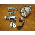 Bicycle Motorized Bike Friction generator Headlight Tail Light Kit 12V