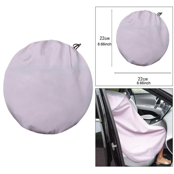 Funda protectora solar para coche,Funda protectora solar para el interior del coche Protección solar,Parasol que bloquea la luz solar durante el viaje,Máscara facial completa que cubre el