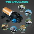 thumbnail image 3 of Steauty 12V Fuel Transfer Pump, 85 GPH Gas/Diesel with 11.5 ft Power Cable for Vehicles, Boats, Equipment, 3 of 7