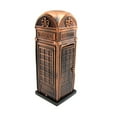 thumbnail image 1 of Bronze Metal K2 British Phone Box UK Telephone Booth Die Cast Pencil Sharpener, 1 of 3