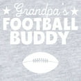 thumbnail image 2 of CafePress - Grandpa's Football Buddy - Cute Infant Bodysuit Baby Romper - Size Newborn - 24 Months, 2 of 3
