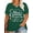 Dark Green, variant on KimSoong Women Merry Christmas Shirt Plus Size Christmas Shirts for Xmas Buffalo Plaid Tree T-Shirt Oversized Graphic Tee