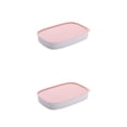 thumbnail image 2 of Recipiente de plástico para almacenamiento de alimentos Matsuzay 2Conjunto Rosa, 2 of 6