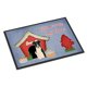 thumbnail image 1 of Colección Caroline's Treasures - Alfombrilla para interior o exterior de Fox Terrier liso para perros 24x36 BB2852JMAT 24 x 36 Multicolor Caroline's Treasures BB2852JMAT, 1 of 1