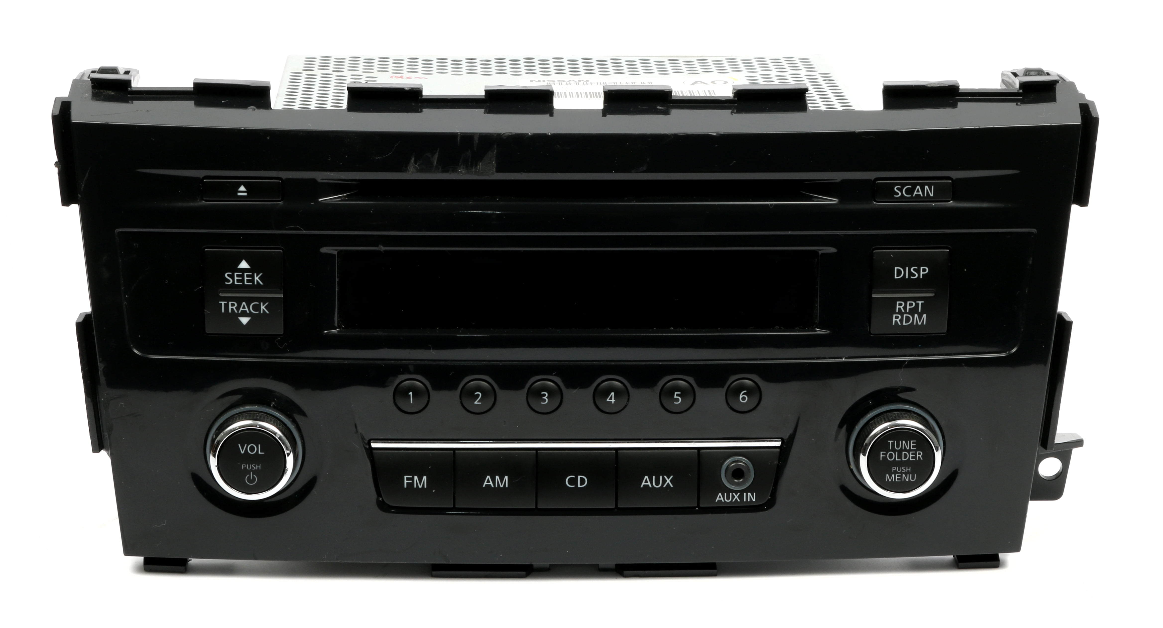 Restored 2013-2015 Nissan Altima AM FM Single Radio Aux CD Input 281853TA0G (Refurbished)