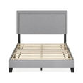 thumbnail image 6 of Furinno Laval Full Modern Polyester Platform Bed, Glacier, 6 of 8