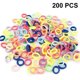 thumbnail image 2 of Pack of 50 Hair Ties, Hair Ties, Women'S Hair Ties, Girls' Hair Ties, 3 In 1 Hair Elastics, Hair Bands, Elastic Headband, Hair Accessories, Ponytail H, 2 of 5