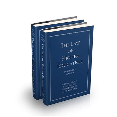 ISBN 9781119551188 product image for The Law of Higher Education, 2 Volume Set (Edition 6) (Hardcover) | upcitemdb.com