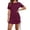 A-Wine674, variant on XIAOCHA Women's Beaded Cold Shoulder Dress Bodycon Short Sleeve Ruffle Hem Midi Dress Glamorous Elegant Party Dresses