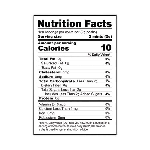 VerMints Organic Mints/Pastilles, Assorted Flavors, 2 Mints/0.7 oz Individually Wrapped, 120/Box VerMints Organic Mints/Pastilles, Assorted Flavors, 2 Mints/0.7 oz Individually Wrapped, 120/Box