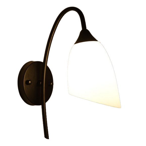 Lámpara de pared Exquisita lámpara de pared resistente al óxido de estilo americano para sala de estar, dormitorio, pasillo sin bombilla tipo 2