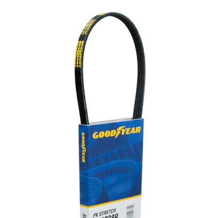 Goodyear S030250 Stretch Serpentine Belt, 3-Rib 25" Length Fits select: 2004-2006 FORD ESCAPE, 2004 FORD TAURUS