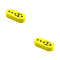 thumbnail image 2 of Riwesomey Soporte de escape para silenciador de coche de carreras, soporte de buje de goma Universal, montaje de 4 agujeros, ajuste de modificación de Amarillo 2piezas Riwesomey CBP384495, 2 of 6