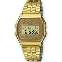 Men's A159WGEA-9A Gold Stainless-Steel Japanese Quartz Fashion Watch