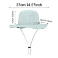 thumbnail image 3 of Sombrero De Ala Ancha Para Hombre, Sombrero De Verano Para Actividades Al Aire Libre, Senderismo, Pesca Y Ciclismo, 3 of 6