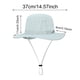 thumbnail image 3 of Sombrero de ala ancha para los hombres al aire libre sombrero de verano para el senderismo Pesca Ciclismo, 3 of 6
