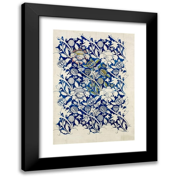 William Morris 11x14 Black Modern Framed Museum Art Print Titled - They (1882-83)
