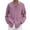 Pink, variant on Shirts for Men Men's Summer Solid Leisure Plus Size Loose Turn Down Collar Long Sleeve Shirt Mens Shirt Army Green L