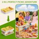 thumbnail image 2 of Juguete de pícnic con paja de trigo Play Food Set Comirth, 83 piezas, 2 of 8