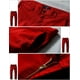 thumbnail image 4 of Pantalones a juego para hombre, ajustados, con parte delantera plana, casual, rojo 36, 4 of 5