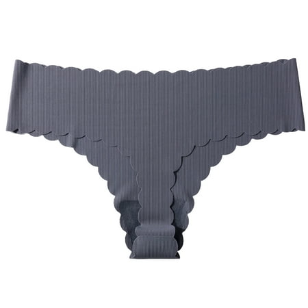 

11 Pack Women s Floral Sheer Low Waist Panties Soft Full Breathable Thread Wavy Edge Thong