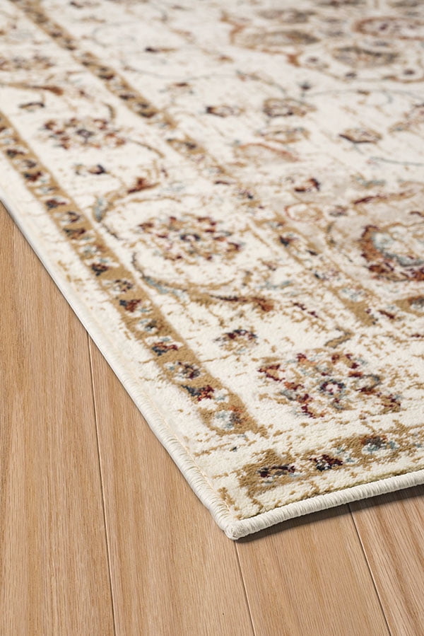 United Weavers Amarna Ponte Vecchio Distressed Linen Woven Olefin Area Rug or Runner
