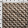thumbnail image 3 of oneOone Polyester Spandex Brown Fabric Abstracts Diy Clothing Quilting Fabric Print Fabric By Yard 56 Inch Wide, 3 of 5
