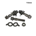 thumbnail image 2 of Speravity Pernos de inclinación de alineación de rueda de 3 piezas, tornillo de hierro ajustable para automóvil, accesorio automotriz profesional Vehículos, repuestos y accesorios Mis 14 mm Speravity VI018519-02, 2 of 5