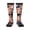 3 Black, variant on Womens America Flag Firework Knee High Socks Comfy Thermal Boot Long Socks
