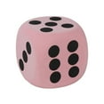thumbnail image 1 of QUTETN 6PCS Large Foam Dice Color Foam Dice 3.15 Inches Big Dice for Building Educational Math Teaching Pastime Party 6 Foam Dice Anxiety Dice for Stress, 1 of 7