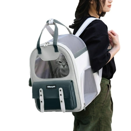 Carrier Bag for Small Pet Dog Carrier Backpack Portable Cats Carriers Sling Shoulder Bag Breathable Carry Bag for Kitten