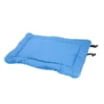 thumbnail image 1 of Alfombrilla de tela Oxford para cajón de perro, alfombrilla de cajón suave y cómoda, almohadilla rectangular para cajón de mascotas Azul Zulema Cojín portátil para perros, 1 of 8