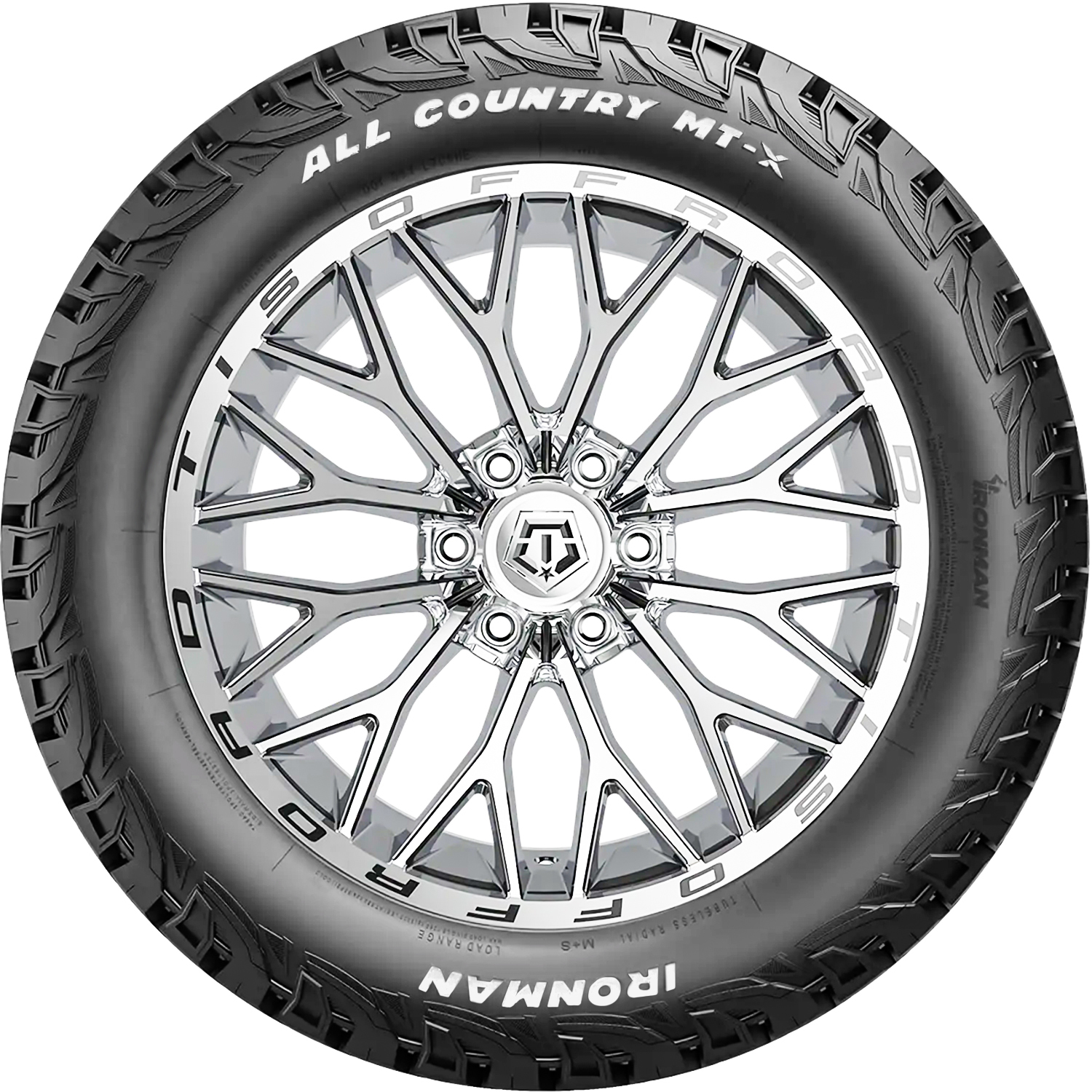 Ironman All Country A/T LT265/75R16 Tire 32" - Load E 10-Ply All Terrain