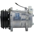 Speedway Motors Sanden 508 VBelt A/C Compressor, Plain