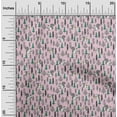 thumbnail image 2 of oneOone Viscose Chiffon Light Pink Fabric Animal Diy Clothing Quilting Fabric Print Fabric By Yard 42 Inch Wide, 2 of 5