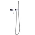 thumbnail image 1 of Wall Mounted Hot and Cold Water Showerhead Shower Set Silver, 1 of 5