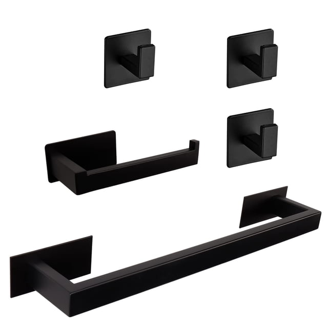 Juego de accesorios de baño Vanloory de acero inoxidable, 5 piezas