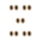thumbnail image 3 of Seitruly Almohadillas para los oídos Cojines para auriculares Auriculares montados en la cabeza Funda de malla para orejeras Reemplazo para QC35 Type2 NO2, 3 of 5