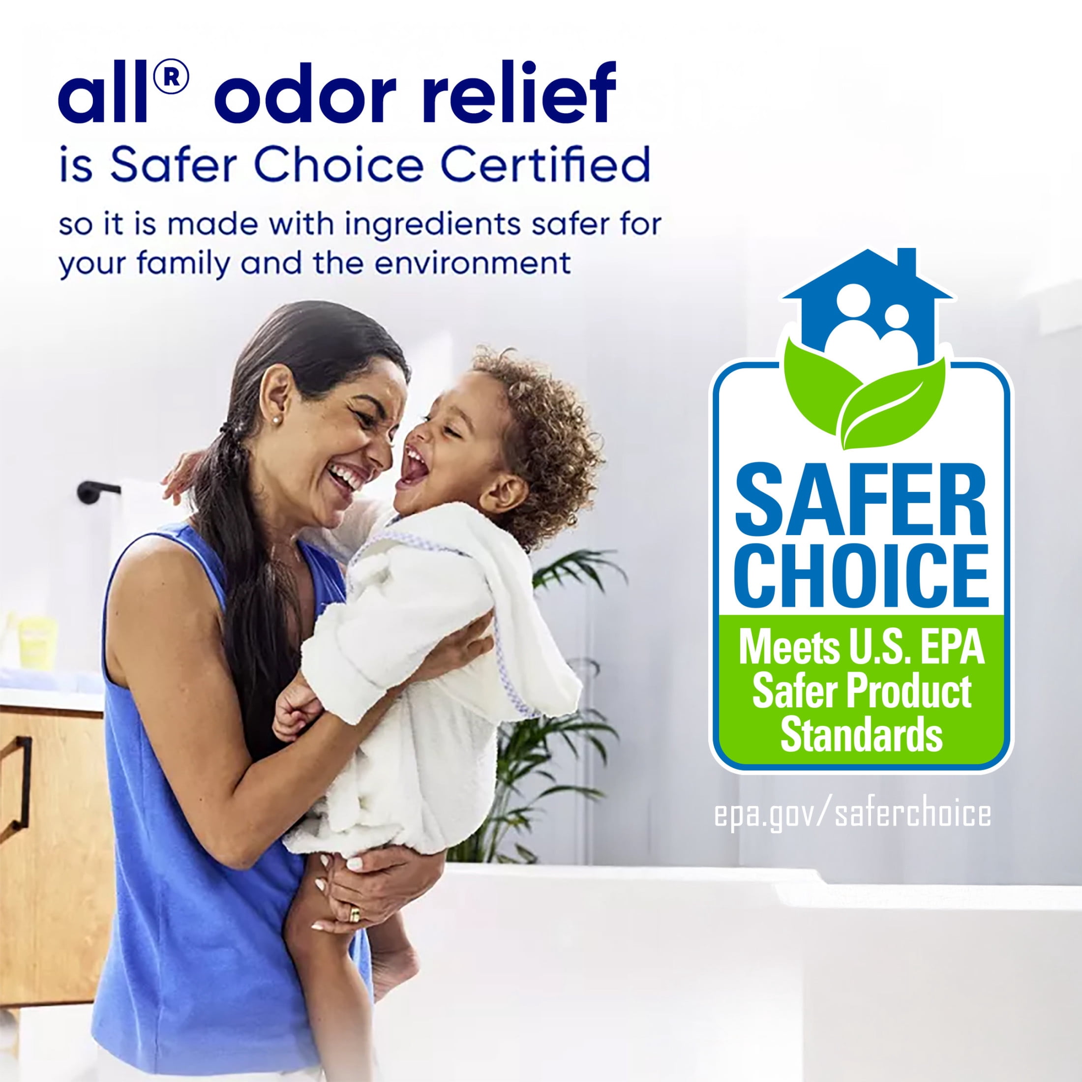 all Free Clear Liquid Laundry Detergent, Odor Relief, 118 oz, 79 Loads