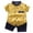 Yellow, variant on EnJoCho 6 Month Jacket Toddler Kids Baby Boys Star Letter Gentleman Shirt Tops Shorts Outfits Set Children Boy Fashion Clothing Sets 12-18 Months