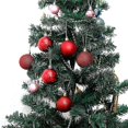 thumbnail image 5 of BR Juego surtido de 36 bolas de Navidad irrompibles con colgante para decoración de árbol de Navidad, colgantes para fiesta de boda (azul real, 4 cm), 5 of 5