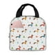 thumbnail image 1 of Easygdp winter Snowflake Dachshund Bolsa Térmica Premium - Tela Oxford Impermeable, Gran Capacidad, Bolsillo Frontal, Unisex para Trabajo, Escuela, Actividades al Aire Libre y Picnics, 1 of 8