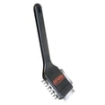 thumbnail image 6 of Chef Master Stainless Steel Panini Grill Brush with Scraper with Black Handle - 10"L x 3 1/2"H, 6 of 6