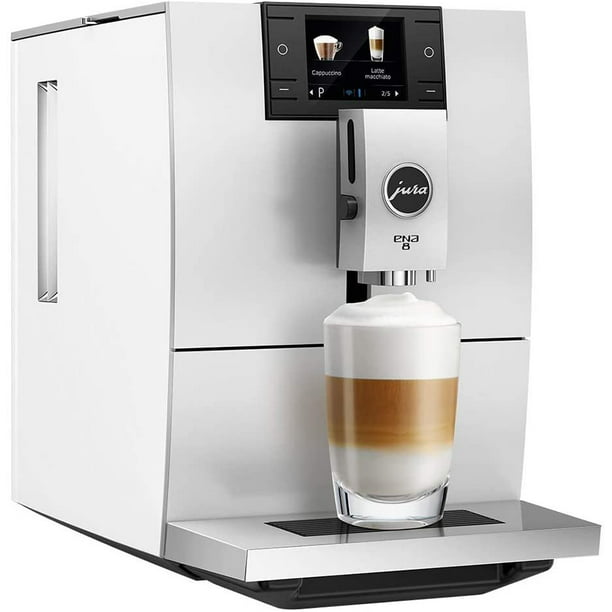 Plenarna sjednica brojač izvan službe  Jura ENA 8 Automatic Coffee Machine | Nordic White - Walmart.com