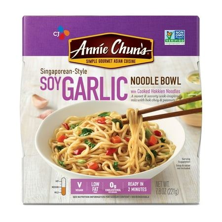 Instant Noodles Garlic - Annie Chun's Soy Garlic Noodle Bowl 7.9 oz