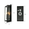thumbnail image 5 of 2-Light Modern outdoor wall sconce, 5 of 9