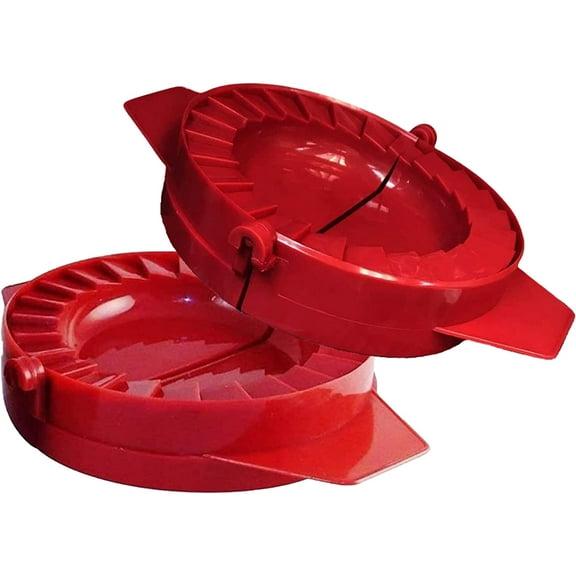 Set of 2 Calzone Maker, Dough Press Set, Perfect for Dumpling, Ravioli, Empanada, Pastelitos, Turnovers, and Much More.