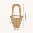 thumbnail image 3 of 10/20Pcs Recyclable Paper Gift Bags with Handle Valentine's Day Flower Handbag for Mother's Day Birthday Holiday Gifting, 3 of 8